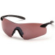 Очки Pyramex Intrepid-II (vermillion) зеркальные линзы цвета киновар