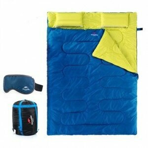 Спальный мешок Naturehike Double Sleeping Bag with Pillow SD15M030-J зеленый