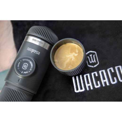 Портативная эспрессо-кофеварка Wacaco Nanopresso Grey
