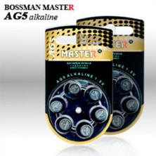 Батарейка AG5 Bossmаn 6bl Alcaline