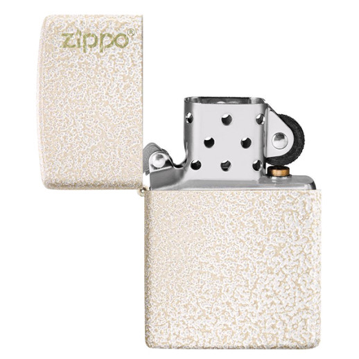 Зажигалка Zippo Reg Mercury Glass Matte Logo (49181ZL)