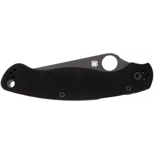 Нож Spyderco Military 2 Black Blade, CPM S30V, G-10 black