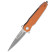 Нож Artisan Hornet SW, D2, G10 Flat orange