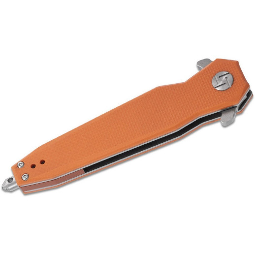 Нож Artisan Hornet SW, D2, G10 Flat orange