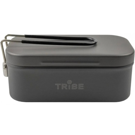 Контейнер для еды Tribe Lunch Box Alu T-FG-0016-grey