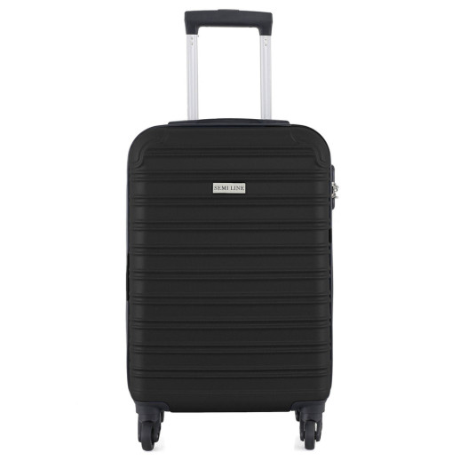 Чемодан Semi Line 20" (S) Black (T5636-1)