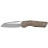Нож Microtech MSI S/E Fluted G-10 Apocalyptic Partial Serrated tan