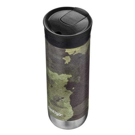 Термокружка Contigo Huron New Snapseal 591 мл, Textured Camo