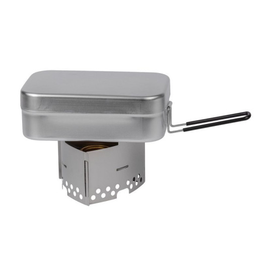 Ланчбокс Trangia Mess Tin 209 Large 1.3л с черной ручкой