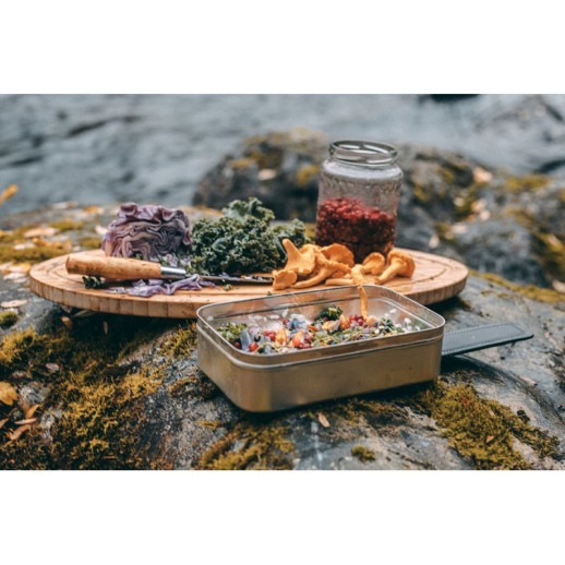 Ланчбокс Trangia Mess Tin 209 Large 1.3л с черной ручкой