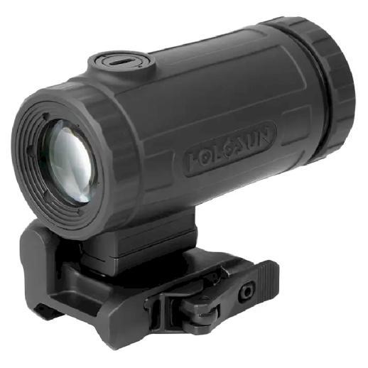 Магнифер Holosun HM3XT Micro 3x с откидной крепью на Weaver/Picatinny