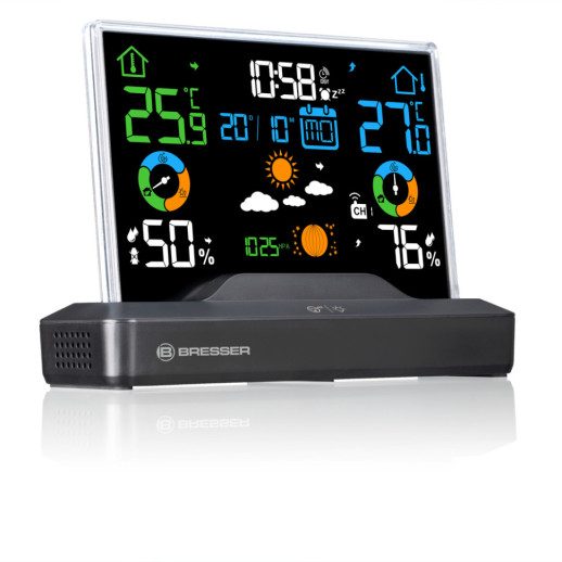 Метеостанция Bresser Colour Weather Station with Frameless Display (11341) (932391)