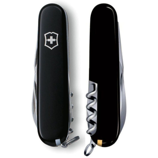 Нож Victorinox Camper 91мм/13функ/черный