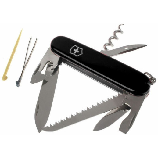 Нож Victorinox Camper 91мм/13функ/черный