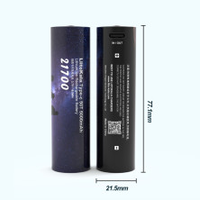 Аккумулятор литиевый LiitoKala Type c-50T 21.5*77mm на 5000мАч
