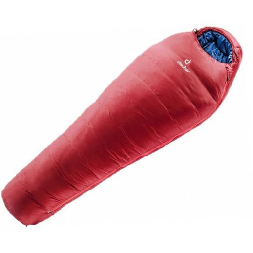 Спальный мешок Deuter Orbit -5 5316 canberry-steel, правый