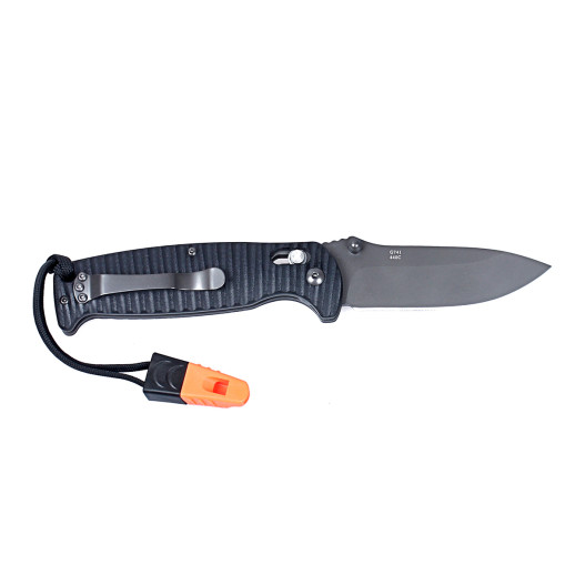 Нож складной Ganzo G7413P-BK-WS черний (без свистка)