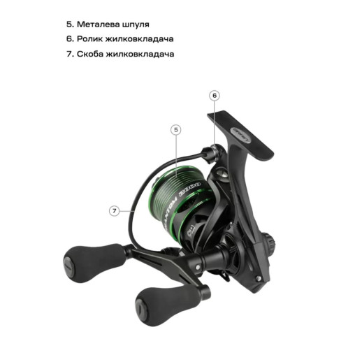 Катушка Brain Phantom Match/Bolo Double Handle 3000 9+1BB 6.2:1