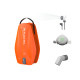 Душ портативный с емкостью и насосом Flextail Tiny Shower Bag, 20л, оранжевый