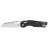 Нож Microtech MSI S/E Stonewash Fluted G-10 Black, серрейтор black