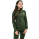 Термофутболка женская Turbat Retezat Top Wmn kombu green - XS - хаки