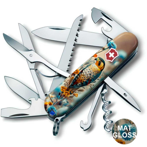 Складной нож Victorinox HUNTSMAN UKRAINE Благородный Сокол