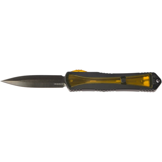 Нож Heretic Manticore X Double Edge Black Blade Ultem Inlays