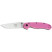 Нож Ontario Knife RAT II Linerlock pink