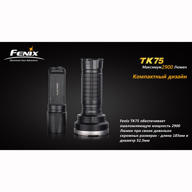 Фонарь Fenix TK75 Cree XM-L2 (U2) 48642