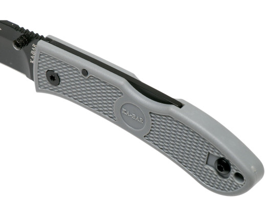 Нож Ka-Bar Dozier D2  Folding Hunter -серый, длина клинка 7,62 см.