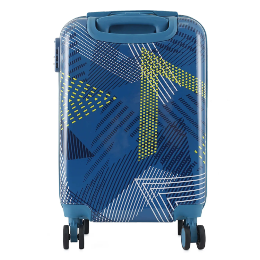 Чемодан Semi Line 20" (S) Blue Pattern (T5652-1)