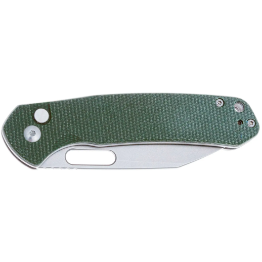 Нож CJRB Pyrite Wharncliffe Micarta, AR-RPM9 Steel green