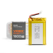 Аккумулятор VIDEX Li-pol VLF-B103450-18 1800mAh 1шт