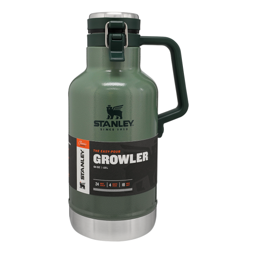 Термос для пива Stanley Easy-Pour Growler Hammertone Green 1.9 л