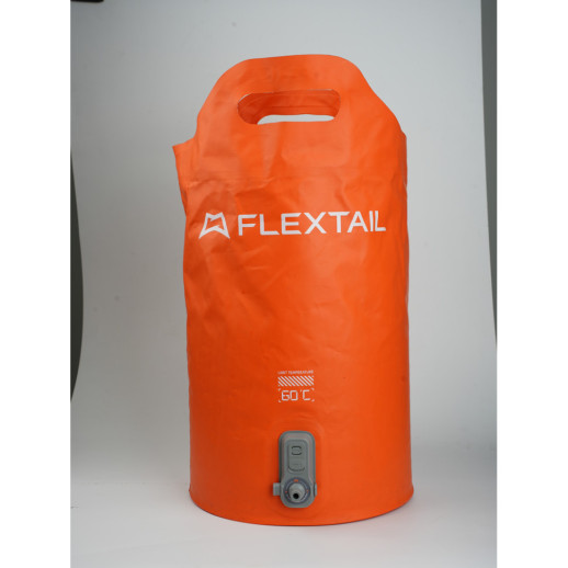 Контейнер для воды с насосом и душевой лейкой Flextail Tiny Shower Bucket, 20л, оранжевый