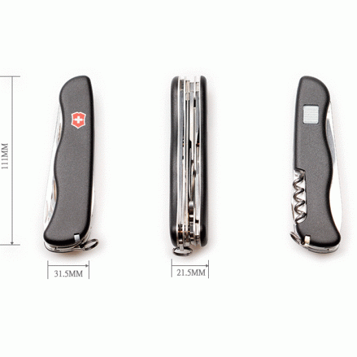 Нож Victorinox OUTRIDER черный 0.9023.3