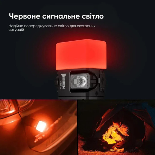 Рассеиватель Wuben AC3 (X4), красный