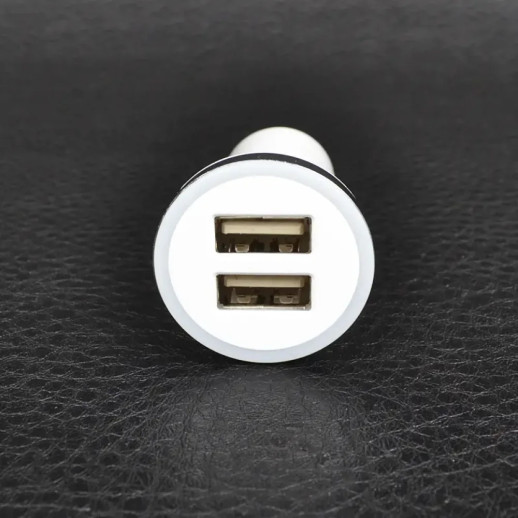 Зарядное устройство автомобильное RCF-R8 12V - 2xUSB (2A)