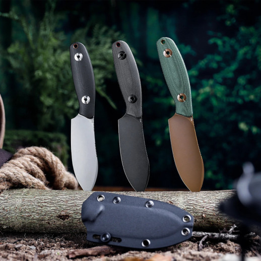 Нож Trivisa Aubergine-BM, 14C28N, G10, Зеленый (JM05-GM-14)
