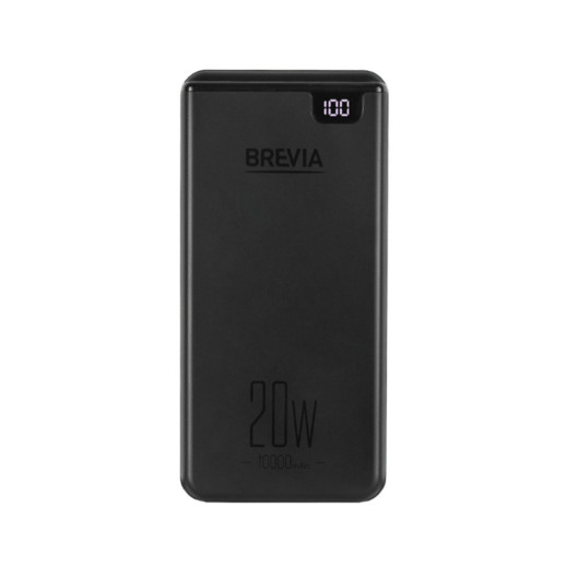 Повербанк (Power Bank) Brevia 10000mAh 20W Li-Pol, LCD