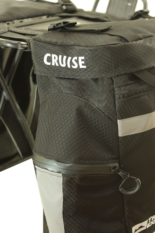Велобаул Travel Extreme Cruise 50L, black