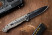 Нож Kizlyar Supreme Vega (микарта) черный, сталь 440C
