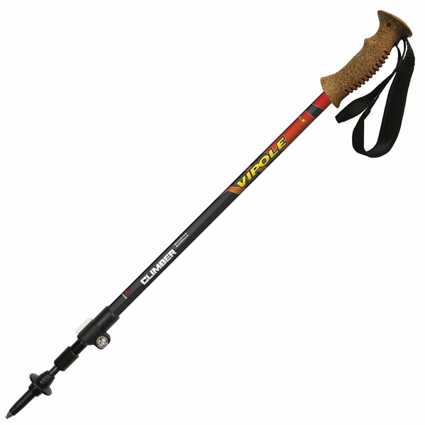 Треккинговые палки Vipole Climber AS QL Cork Red