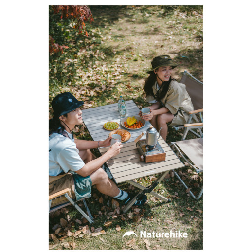 Складной стол Naturehike Simple Star T01 CNK2550JJ018, 89х60 см, углеродистая сталь, бежевый