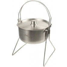 Котелок Tribe Fire Pot 5,4 л стальной T-FH-0006-metal