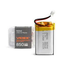 Аккумулятор VIDEX Li-pol VLF-B902540-85 850mAh 1шт