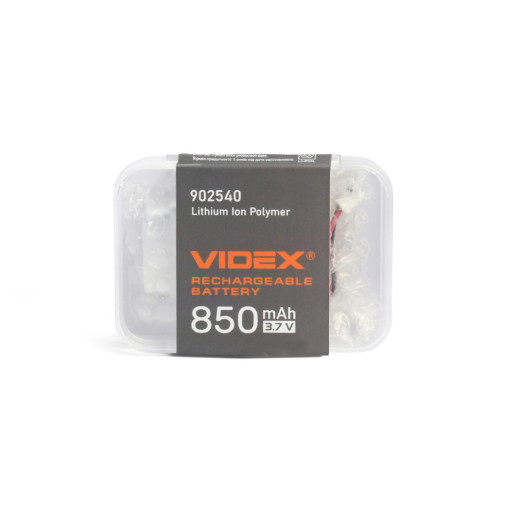 Аккумулятор VIDEX Li-pol VLF-B902540-85 850mAh 1шт