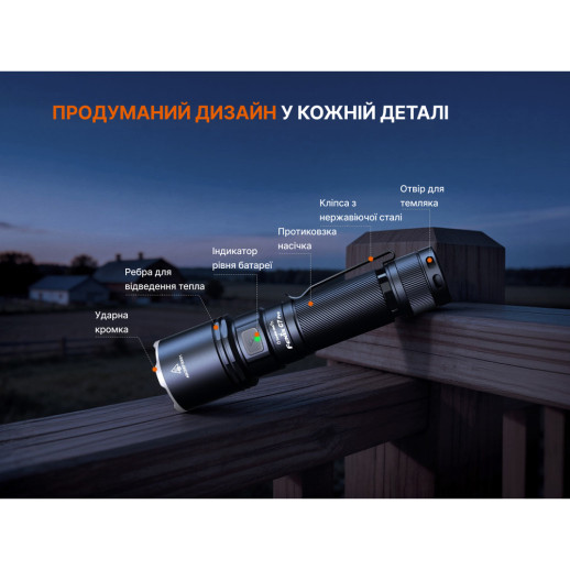 Фонарь ручной Fenix ​​C7 Pro