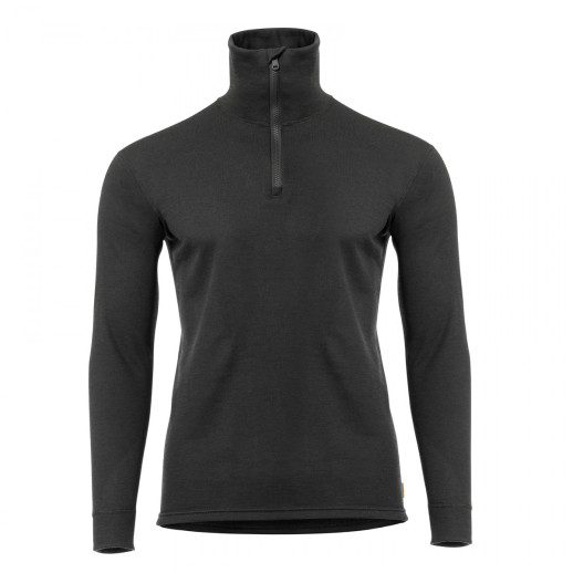 Термокофта-поло мужская Aclima WoolTerry 220 Polo Jet Black XL