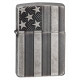 Зажигалка Zippo 28973 U.S. Flag Armor Antq Slvr Plate 28974